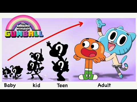 The Amazing World Of Gumball Growing Up Evolution | Cartoon Wow
