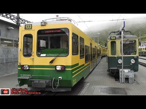 2010.08.11-14. | Vonatok Interlakenben és a Jungfrauban | BOB, WAB, JB, SPB