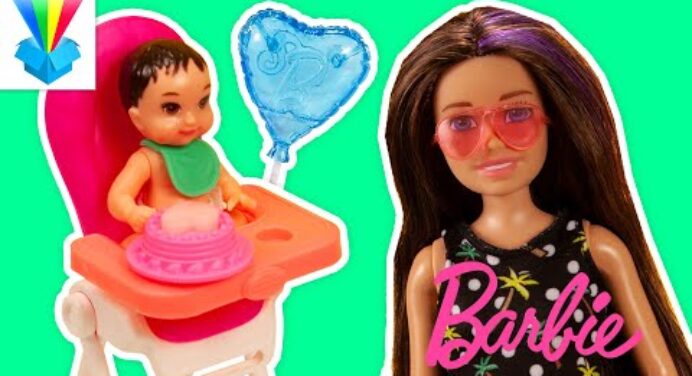 Kicsomi - ⭐Mimi⭐: 🎁 Barbie bébiszitter játékszett 😍👶🍼