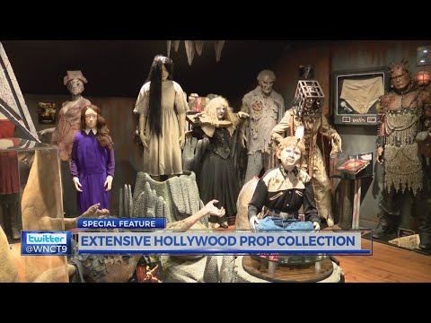 Local man show’s off extensive Hollywood movie props collection
