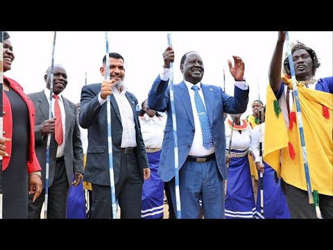 LIVE!! RAILA ODINGA IN ELDORET FOR DEVOLUTION CONFERENCE 2023!!