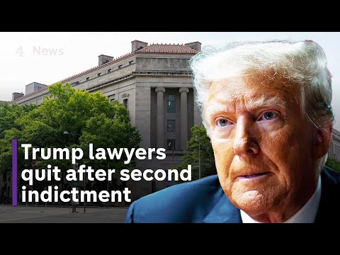 Trump lawyers quit after second indictment