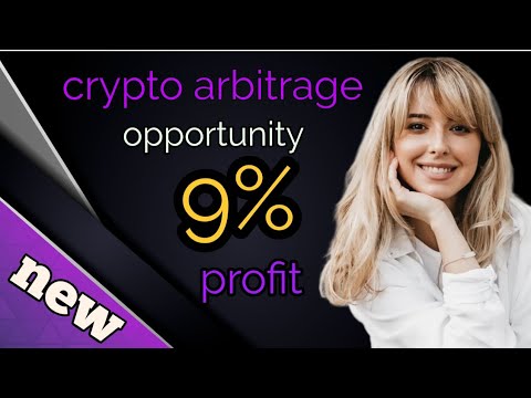 Crypto arbitrage opportunity 9% profit $100 initial amount