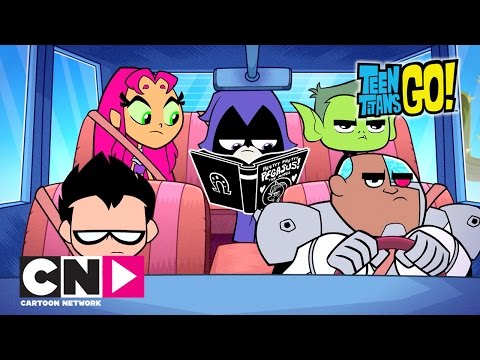 Az autós kirándulás | Tini titánok, harcra fel! | Cartoon Network