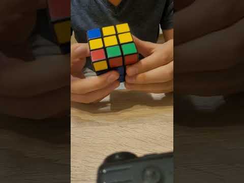 Rubik kocka kirakása 20 másodperc! Rubikscube challenge! #shorts #short #challenge #rubikscube