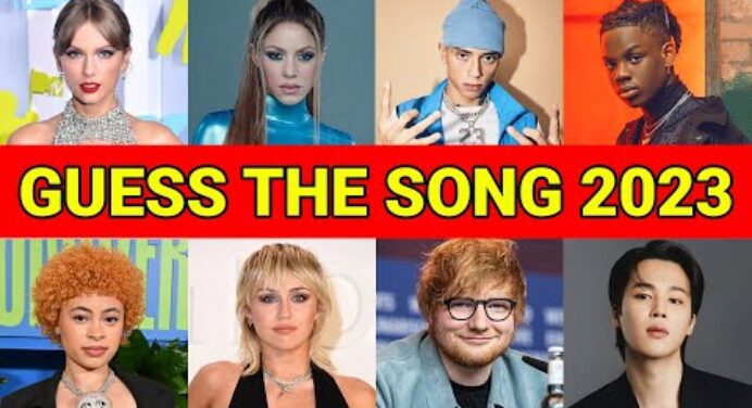 Guess the Top 40 Most Popular Songs of 2023 🎤 | Music Quiz Video