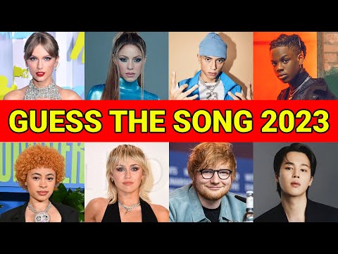 Guess the Top 40 Most Popular Songs of 2023 🎤 | Music Quiz Video