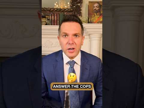 3 Trick Questions Cops Ask You! #law #education