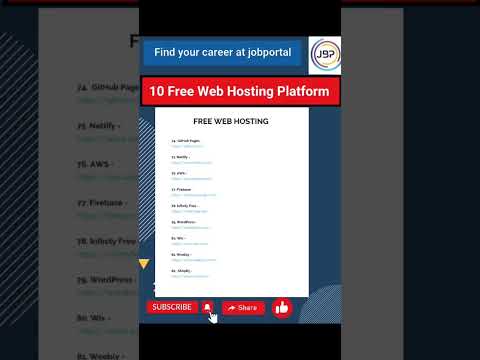 10 Lifetime FREE DOMAIN & FREE HOSTING Website in 2023 | Free WordPress Hosting