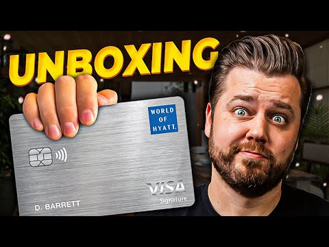 Unboxing the Chase World of Hyatt Credit Card // Worth It?