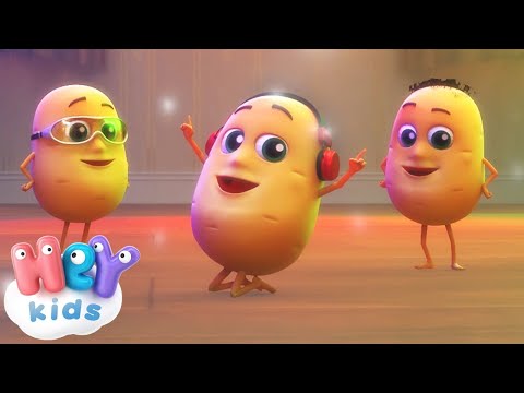 Egy krumpli, két krumpli 🥔 Számoló dal | Gyerekdalok egybefűzve – HeyKids