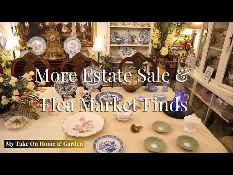More Estate Sale and Flea Market Finds!!