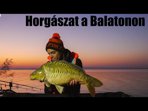 Horgászat a Balatonon—-Apa-Fia peca a MAGYAR TENGEREN