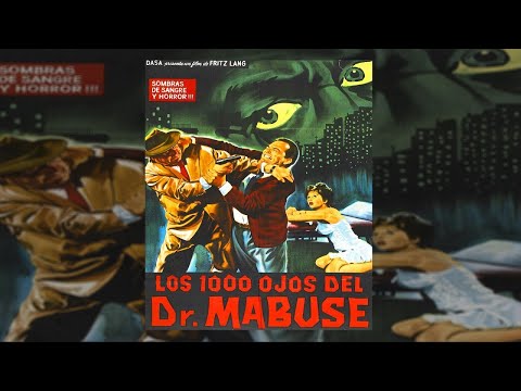 Dr. Mabuse ezer szeme (teljes film) 1960 NSZK thriller  Dawn Addams, Peter van Eyck, Gert Fröbe