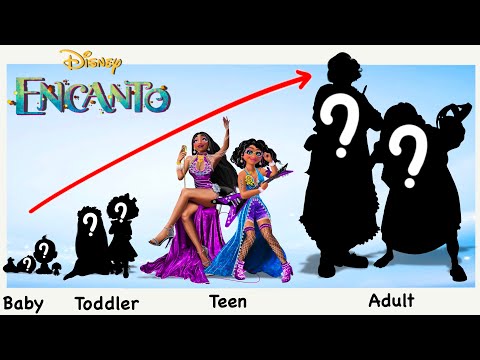 Encanto Growing Up Compilation | Cartoon Wow