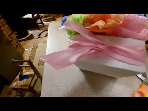 Virágbox készítés házilag – anyák napjára 3