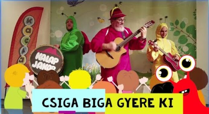 Kalap Jakab - CSIGA BIGA GYERE KI (iratkozz fel a csatornára!) (gyerekdal+animáció)