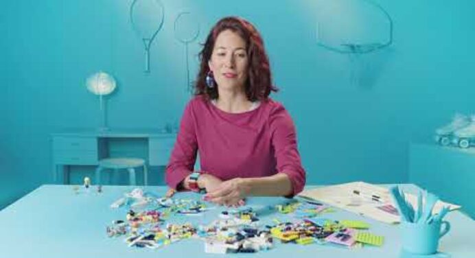 Polc Stephanie-nak - LEGO Friends Kreatív megoldások