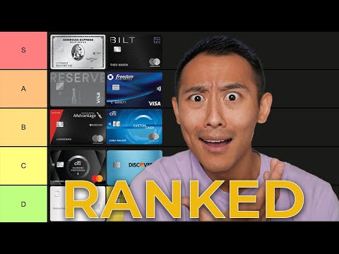 I Ranked 30+ Credit Cards from Worst to BEST