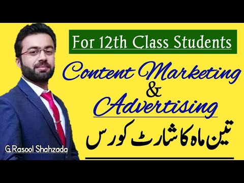 Scope of Content Marketing & Advertising Short Course