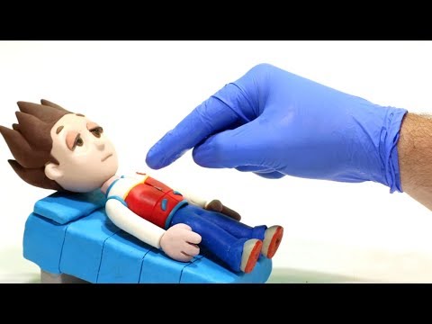 DibusYmas Ryder on the bed 💕Superhero Play Doh Stop motion cartoons for kids - Vengatoon