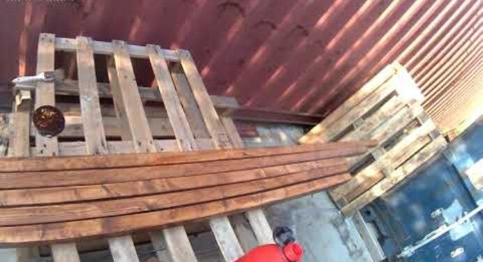 Fa lazúrozás házilag -fa festés - fa alapozás - Obi higítós fa lazurral - drága a faanyag -óvni kell