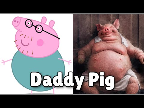 Funny Peppa Pig Characters in Real Life | REALife