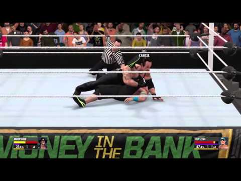 Money In The Bank: United States Title: Undertaker (c) vs Cena