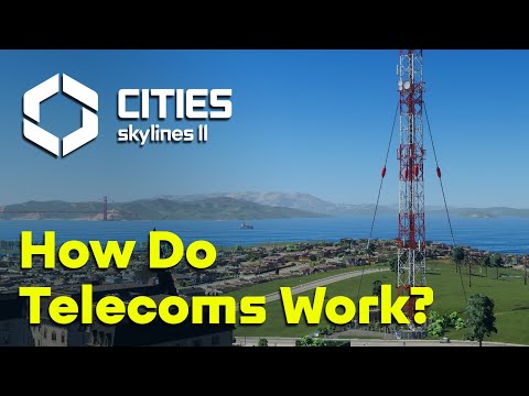 How Do TELECOMS Work in Cities Skylines 2