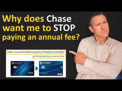 Chase wants me to STOP paying Chase Sapphire Preferred credit card annual fee! (& switch to CFU)