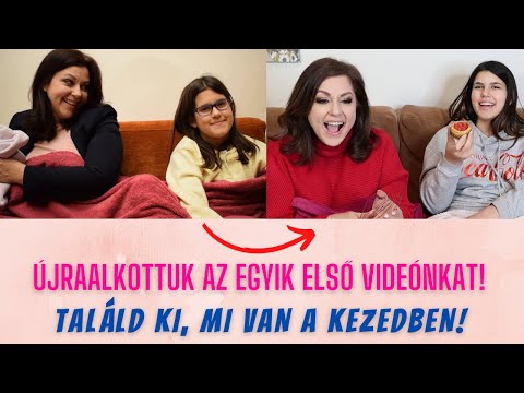 ÚJRAALKOTTUK AZ EGYIK ELSŐ VIDEÓNKAT! TALÁLD KI, MI VAN A KEZEDBEN!