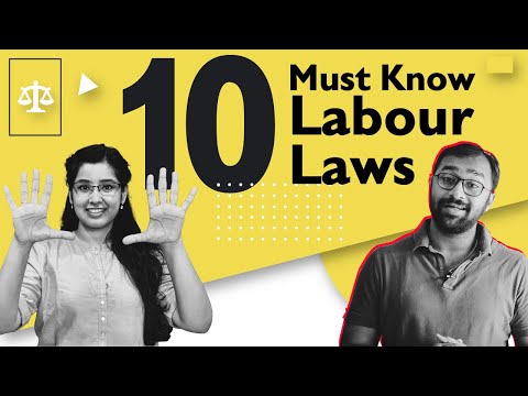 Top 10 labour laws in India for Employees Ft.@LabourLawAdvisor
