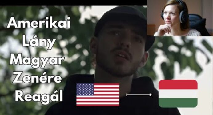 Azahriah - Valami Amerika | Amerikai lány magyar zenére reagál