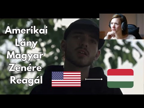Azahriah - Valami Amerika | Amerikai lány magyar zenére reagál