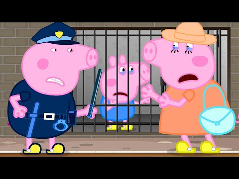 Peppa Pig in Jail? Peppa Pig Funny Animation