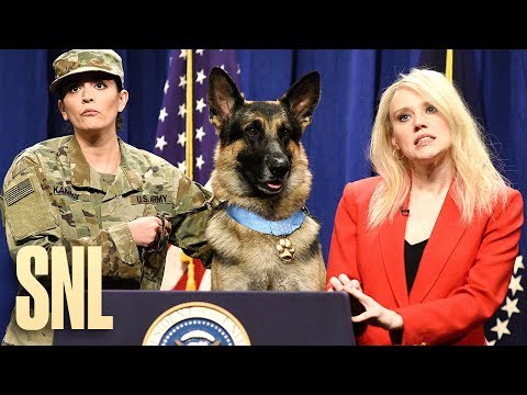 Hero Dog Press Conference - SNL