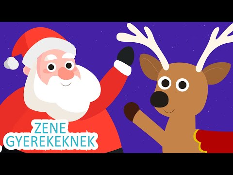 Hét Szarvas - Karácsonyi Gyerekdal - Számoló dal | Zene Gyerekeknek