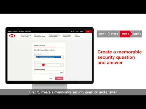 How to register for HSBC online banking | HSBC Online Banking