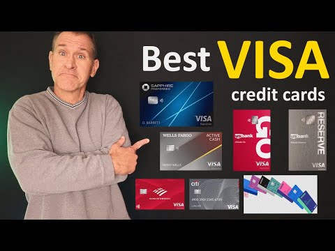 BEST VISA Credit Cards 2023 - 2% Visa Cards, Costco Visa, Chase Sapphire, Capital One Venture X, etc