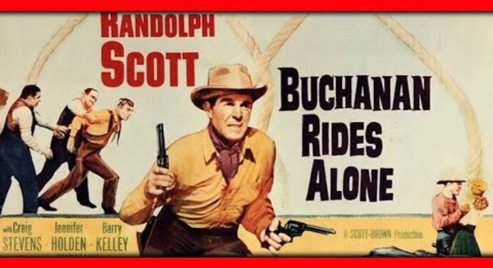 Buchanan Rides Alone (1958) Randolph Scott | Craig Stevens Full Western Movie | Cowboy Movie