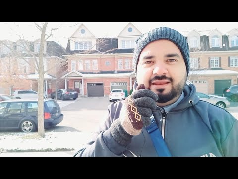 My First day in Canada & it snowed - Bank account without SIN | Prepaid Sim in Canada