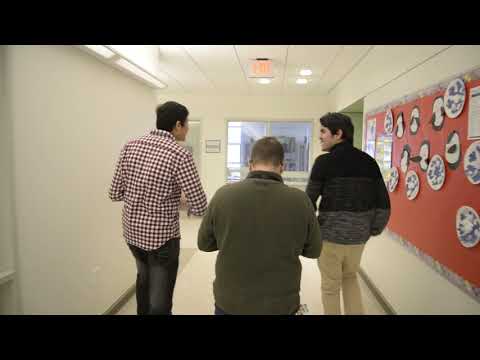 Usman and Babar at American School for Deaf