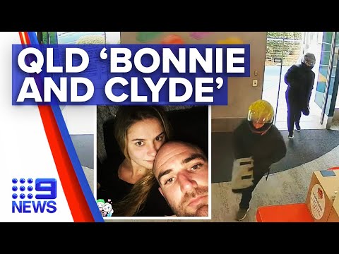 Queensland’s “Bonnie and Clyde” sentenced for bank robbing | 9 News Australia