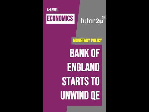 Monetary Policy - Bank of England starts to reverse QE!