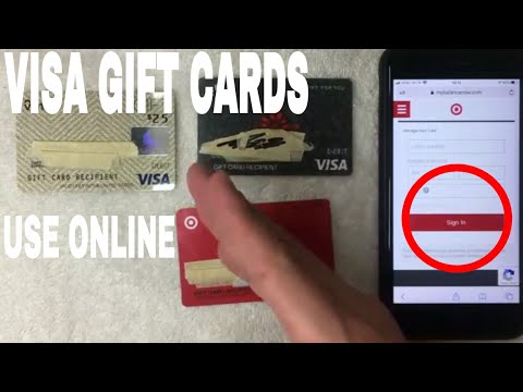 ✅  How To Use Visa Gift Cards Online 🔴