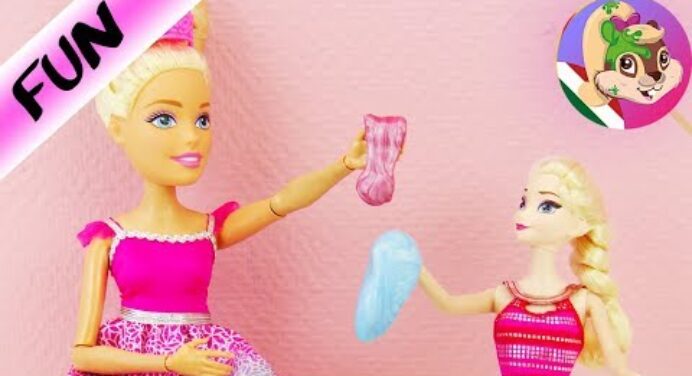 INTELLIGENS GYURMA ELSÁNAK | Intelligens gyurma készítése otthon, Barbie, Elsa és intelligens gyurma