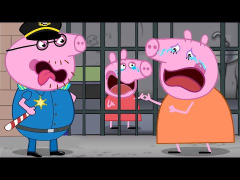 Peppa Pig Goes To Prison!! | Peppa Pig Funny Animation