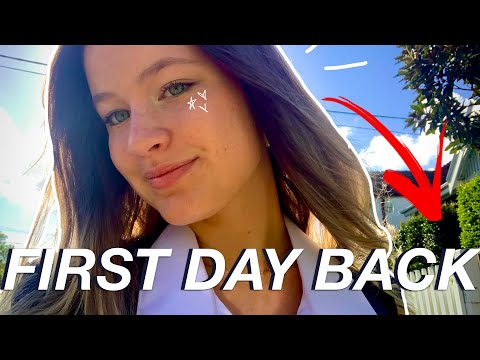 SYDNEY AUSTRALIA SCHOOL VLOG || first day back- face to face #freedom
