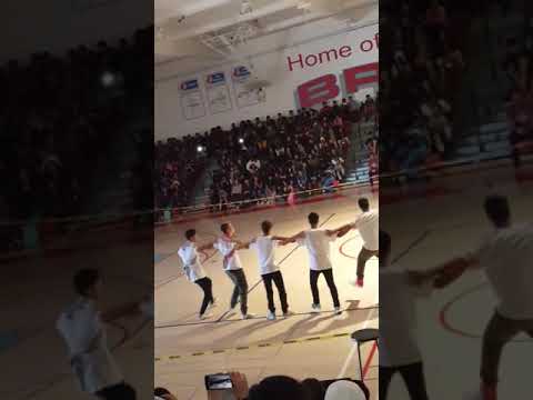 SYRIAN BOYS TRADITIONAL DANCE (IN AMERICAN SCHOOL)