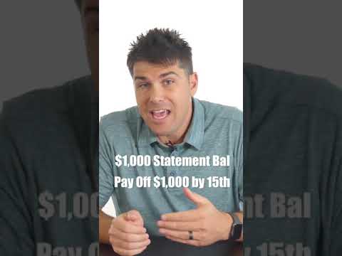 How to NEVER Pay Interest on Credit Cards #shorts